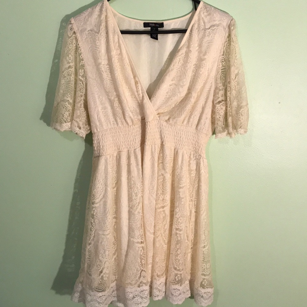 Lace Tunic Dress
